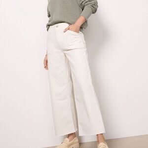 Paige Anessa Crop Jeans with Utility Pockets
